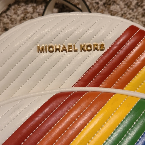 Michael Kors Rainbow Medium Backpack Limited Edition - Picture 5 of 14
